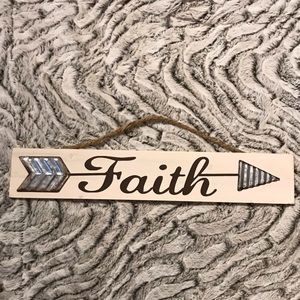 Hobby Lobby “Faith” Wall Decor